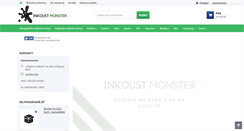 Desktop Screenshot of inkoustmonster.cz